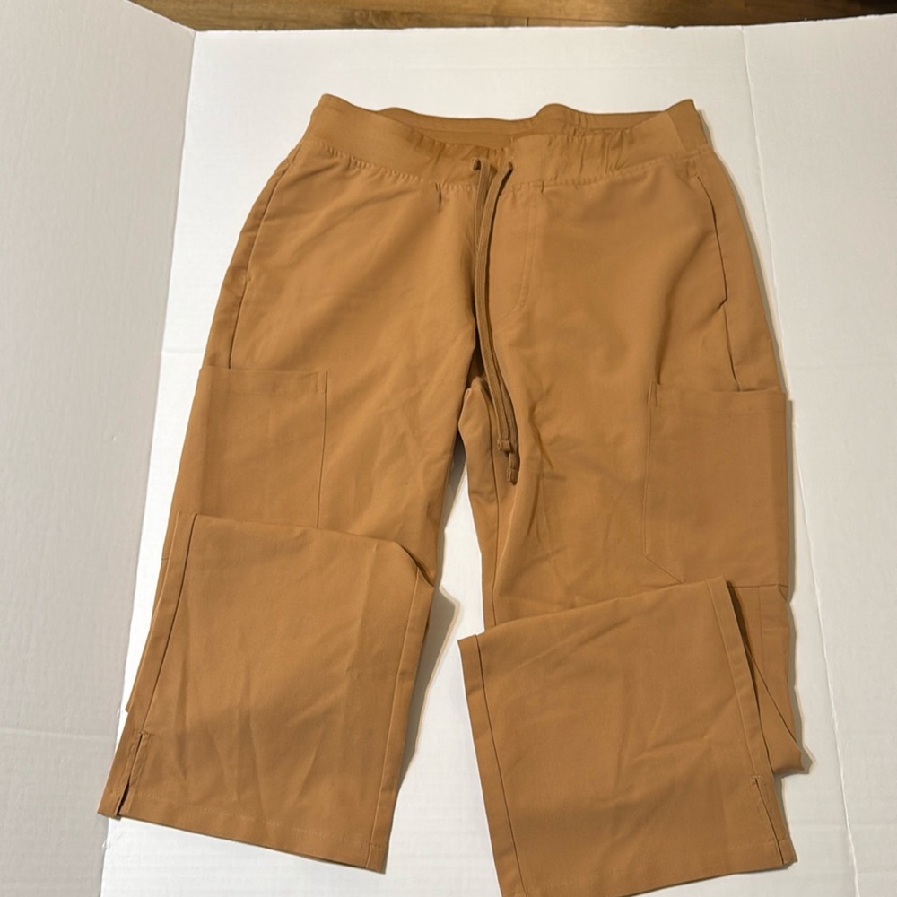 Women’s khaki scrub bottoms